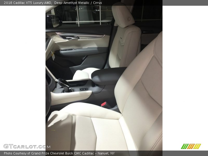 Deep Amethyst Metallic / Cirrus 2018 Cadillac XT5 Luxury AWD