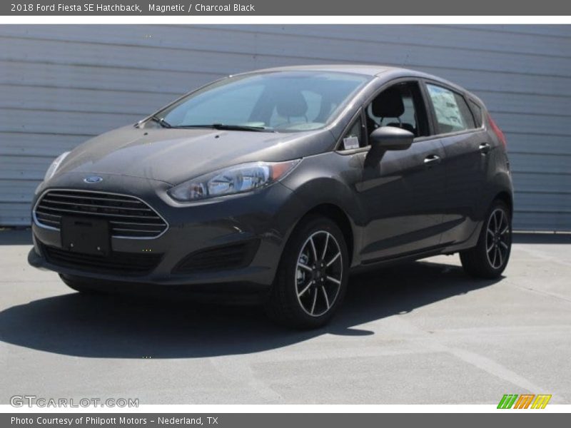 Magnetic / Charcoal Black 2018 Ford Fiesta SE Hatchback