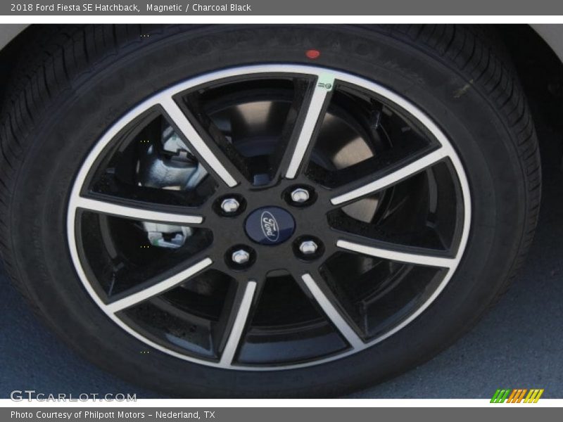 Magnetic / Charcoal Black 2018 Ford Fiesta SE Hatchback