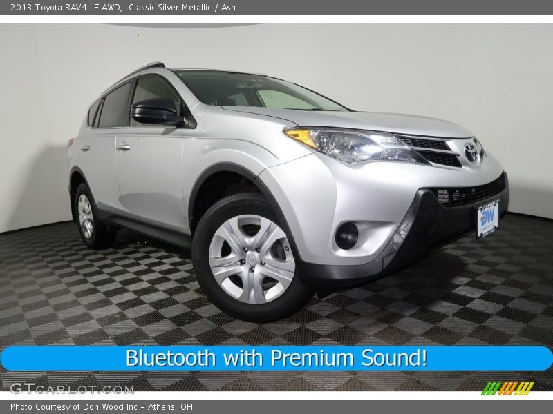 Classic Silver Metallic / Ash 2013 Toyota RAV4 LE AWD