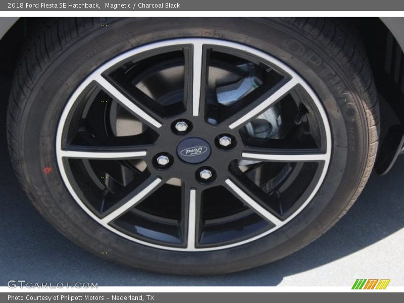 Magnetic / Charcoal Black 2018 Ford Fiesta SE Hatchback