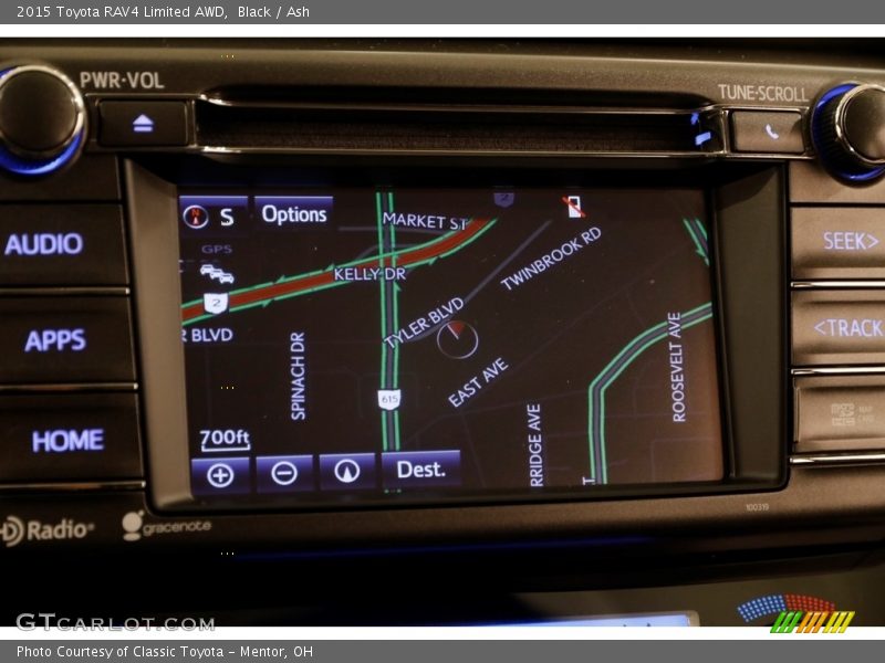 Black / Ash 2015 Toyota RAV4 Limited AWD