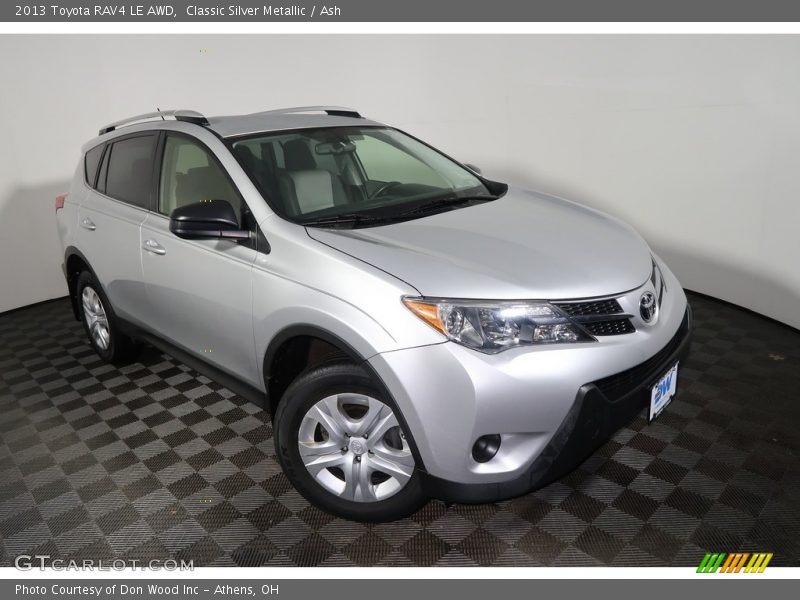 Classic Silver Metallic / Ash 2013 Toyota RAV4 LE AWD