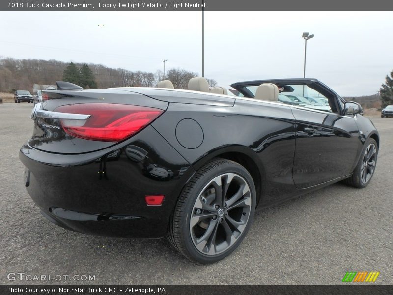 Ebony Twilight Metallic / Light Neutral 2018 Buick Cascada Premium