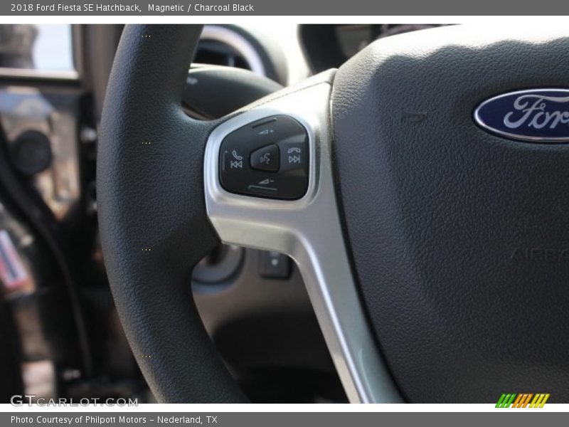 Magnetic / Charcoal Black 2018 Ford Fiesta SE Hatchback