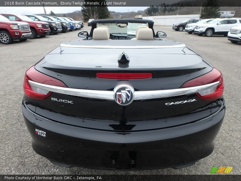 Ebony Twilight Metallic / Light Neutral 2018 Buick Cascada Premium