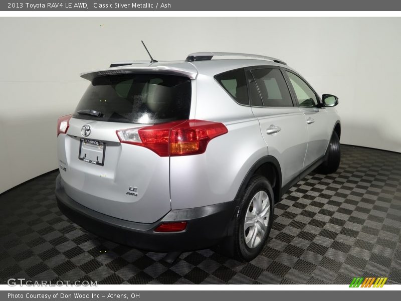 Classic Silver Metallic / Ash 2013 Toyota RAV4 LE AWD