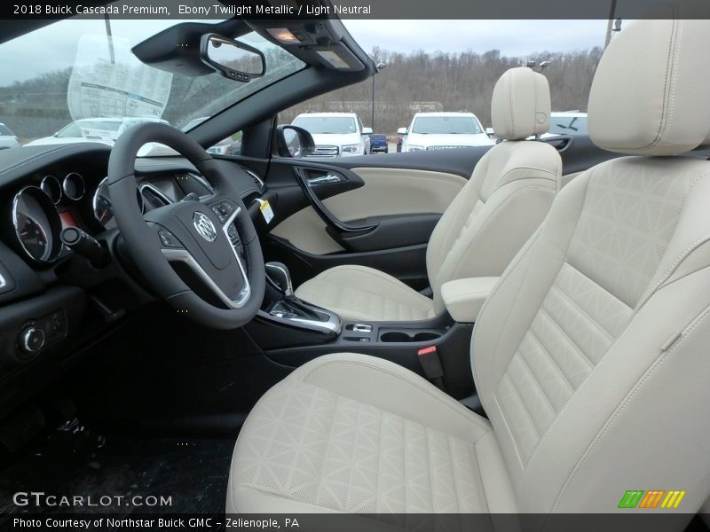  2018 Cascada Premium Light Neutral Interior