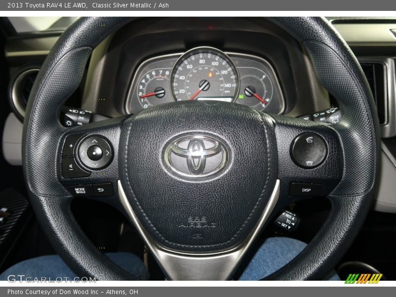 Classic Silver Metallic / Ash 2013 Toyota RAV4 LE AWD