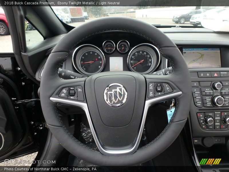  2018 Cascada Premium Steering Wheel