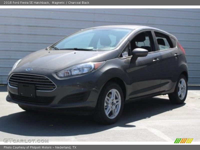 Magnetic / Charcoal Black 2018 Ford Fiesta SE Hatchback