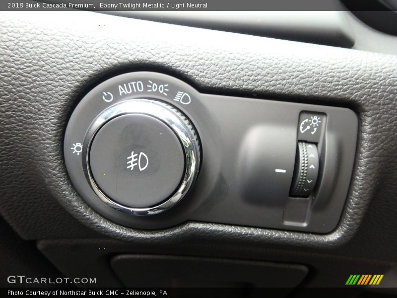 Controls of 2018 Cascada Premium