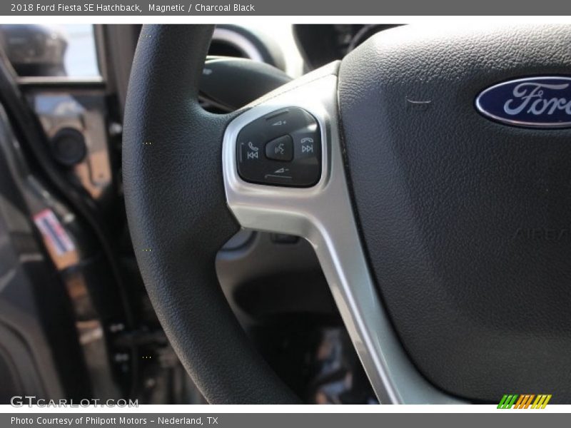 Magnetic / Charcoal Black 2018 Ford Fiesta SE Hatchback