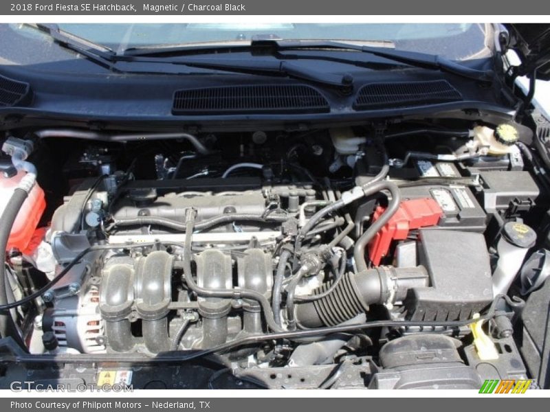 Magnetic / Charcoal Black 2018 Ford Fiesta SE Hatchback