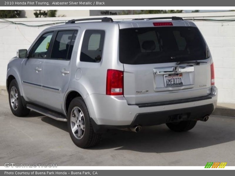 Alabaster Silver Metallic / Black 2010 Honda Pilot Touring