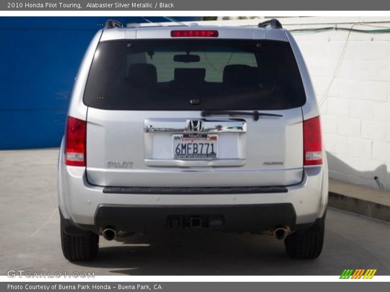 Alabaster Silver Metallic / Black 2010 Honda Pilot Touring