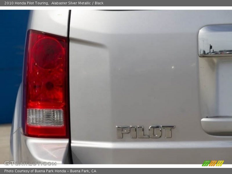 Alabaster Silver Metallic / Black 2010 Honda Pilot Touring