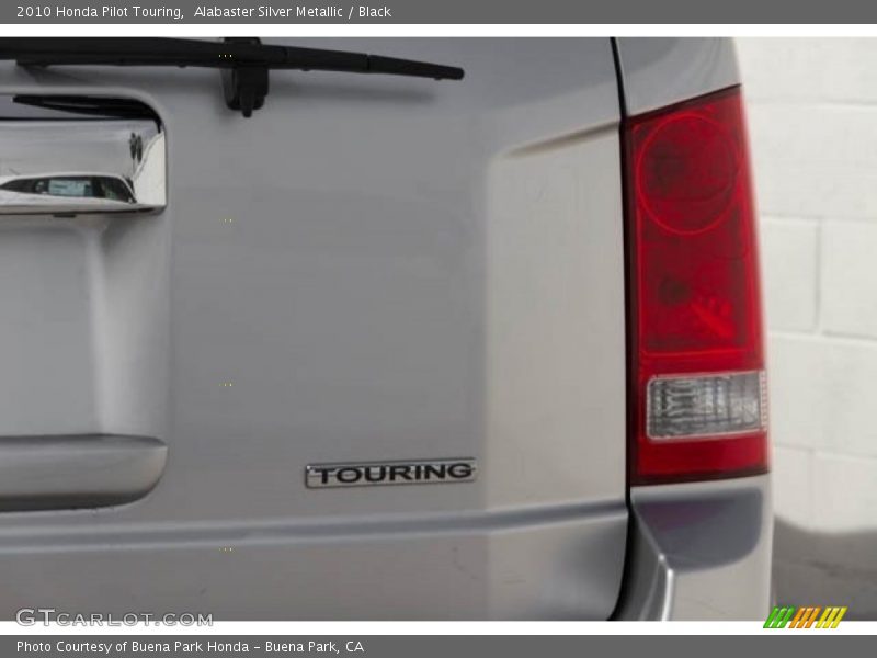 Alabaster Silver Metallic / Black 2010 Honda Pilot Touring
