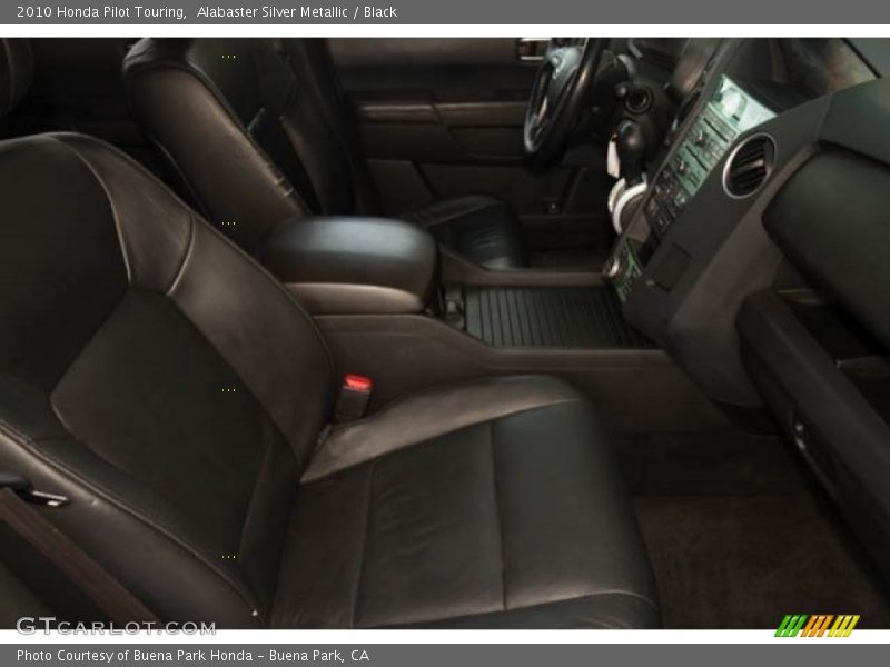 Alabaster Silver Metallic / Black 2010 Honda Pilot Touring