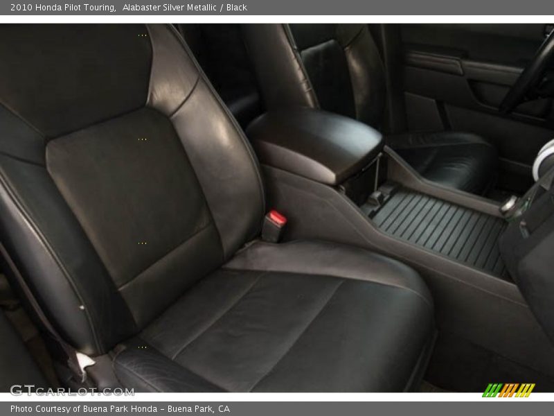 Alabaster Silver Metallic / Black 2010 Honda Pilot Touring