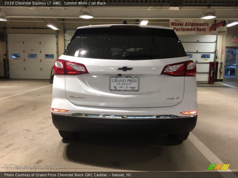 Summit White / Jet Black 2018 Chevrolet Equinox LT AWD