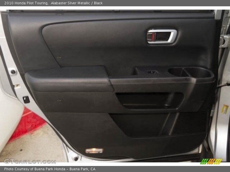 Alabaster Silver Metallic / Black 2010 Honda Pilot Touring