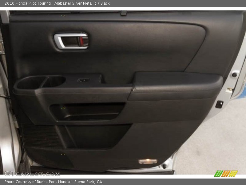 Alabaster Silver Metallic / Black 2010 Honda Pilot Touring