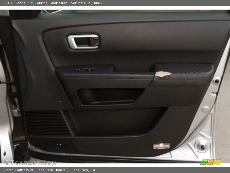 Alabaster Silver Metallic / Black 2010 Honda Pilot Touring