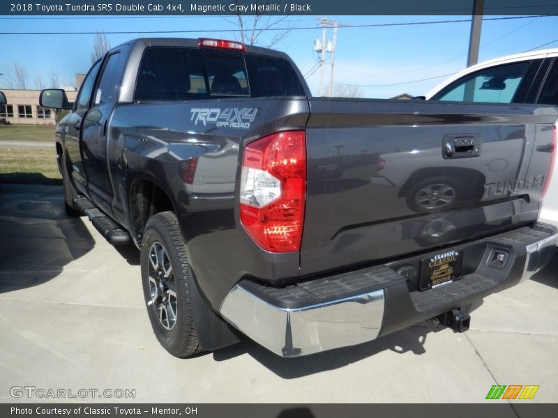 Magnetic Gray Metallic / Black 2018 Toyota Tundra SR5 Double Cab 4x4