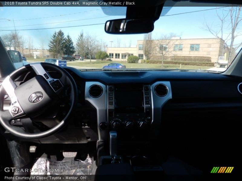 Magnetic Gray Metallic / Black 2018 Toyota Tundra SR5 Double Cab 4x4
