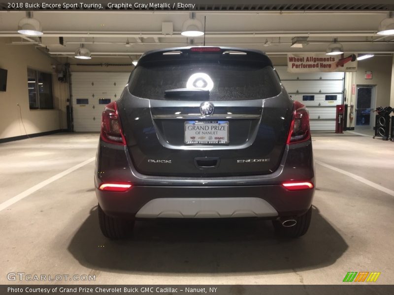 Graphite Gray Metallic / Ebony 2018 Buick Encore Sport Touring