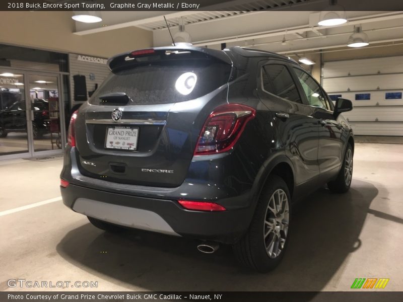 Graphite Gray Metallic / Ebony 2018 Buick Encore Sport Touring