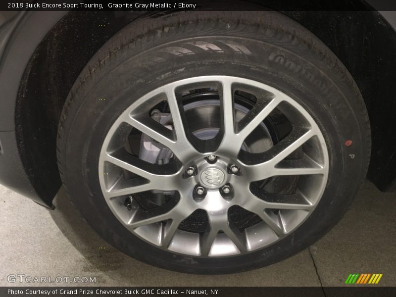 Graphite Gray Metallic / Ebony 2018 Buick Encore Sport Touring