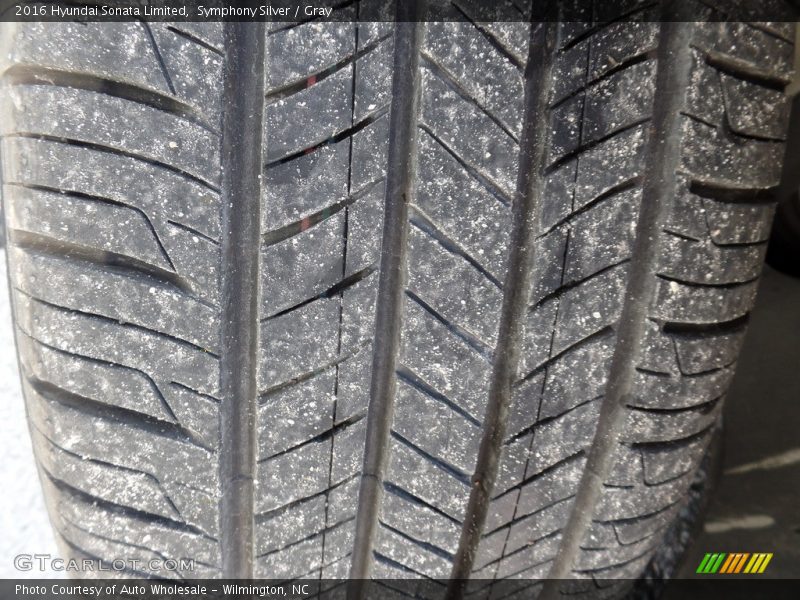 Symphony Silver / Gray 2016 Hyundai Sonata Limited