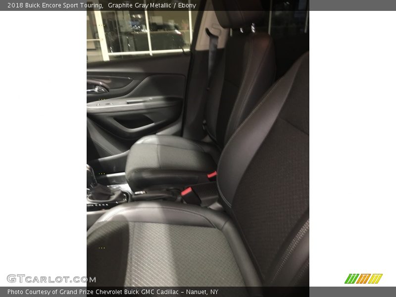 Graphite Gray Metallic / Ebony 2018 Buick Encore Sport Touring