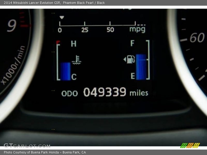 Phantom Black Pearl / Black 2014 Mitsubishi Lancer Evolution GSR