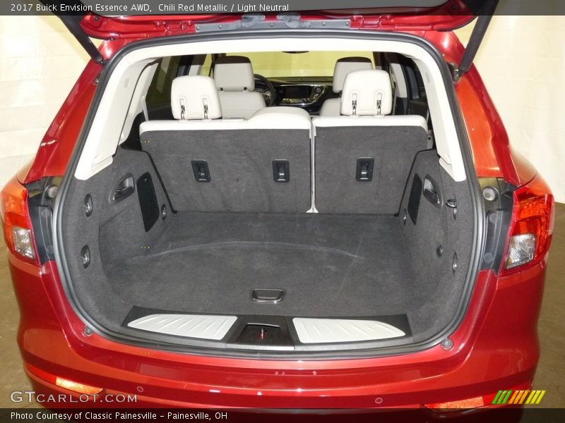 Chili Red Metallic / Light Neutral 2017 Buick Envision Essence AWD