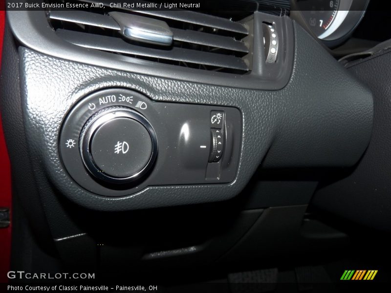 Chili Red Metallic / Light Neutral 2017 Buick Envision Essence AWD