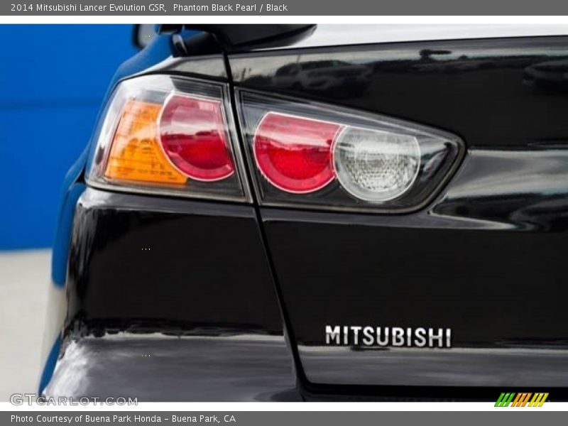 Phantom Black Pearl / Black 2014 Mitsubishi Lancer Evolution GSR