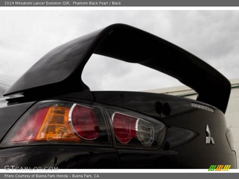 Phantom Black Pearl / Black 2014 Mitsubishi Lancer Evolution GSR