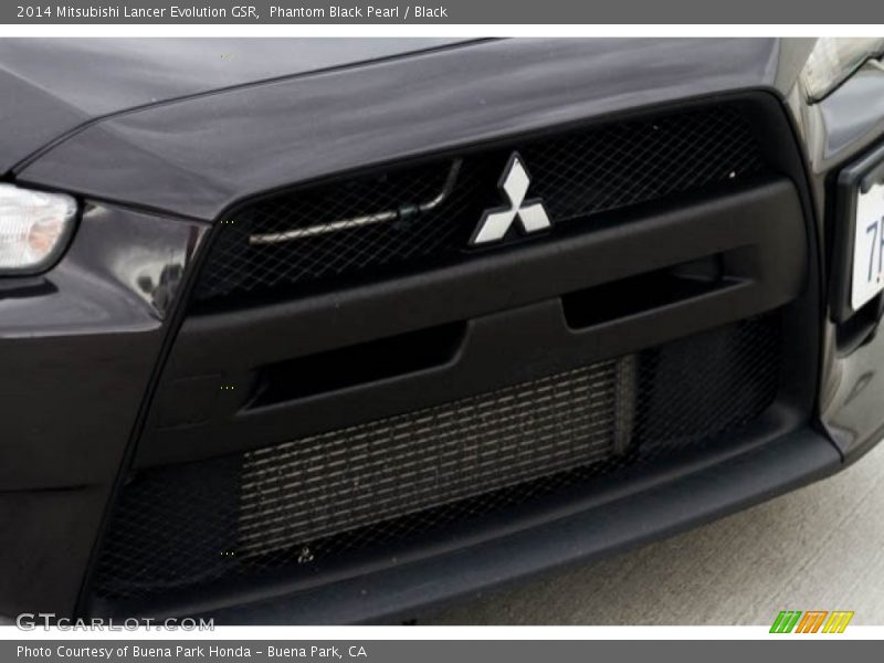 Phantom Black Pearl / Black 2014 Mitsubishi Lancer Evolution GSR