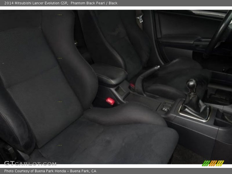 Phantom Black Pearl / Black 2014 Mitsubishi Lancer Evolution GSR