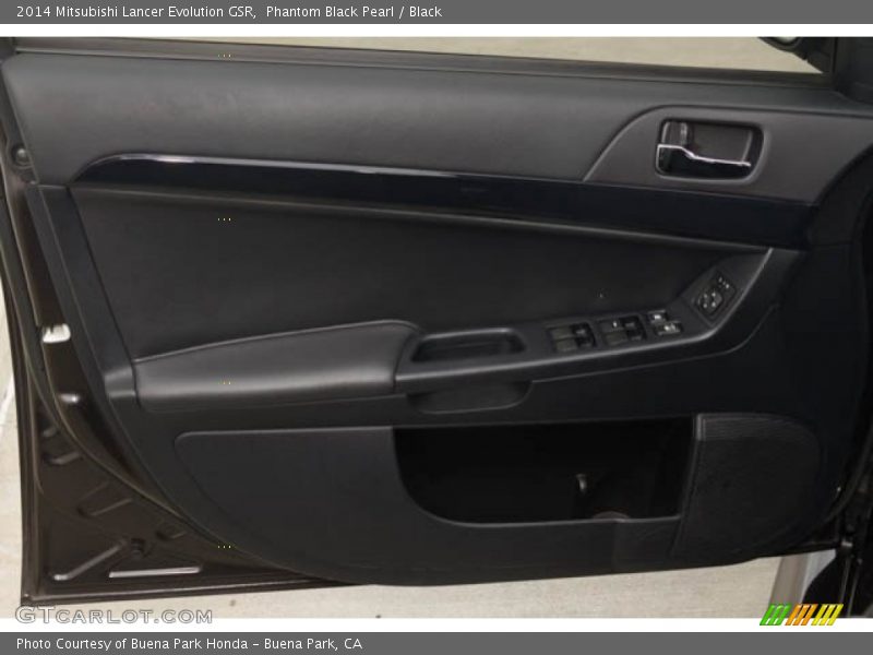 Phantom Black Pearl / Black 2014 Mitsubishi Lancer Evolution GSR
