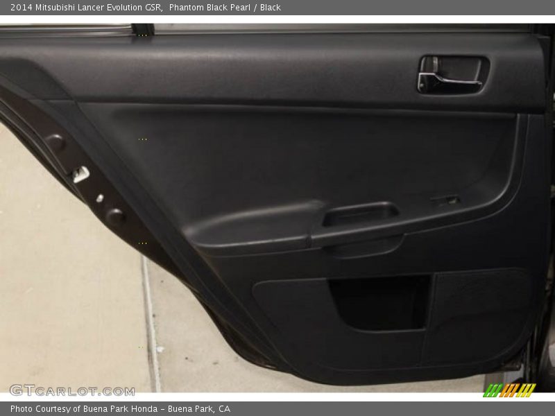 Phantom Black Pearl / Black 2014 Mitsubishi Lancer Evolution GSR