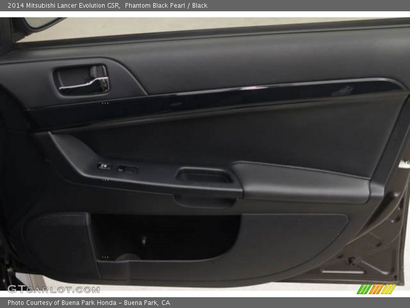 Phantom Black Pearl / Black 2014 Mitsubishi Lancer Evolution GSR