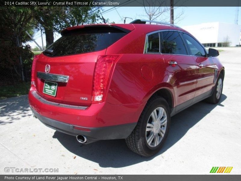 Crystal Red Tintcoat / Caramel/Ebony 2014 Cadillac SRX Luxury