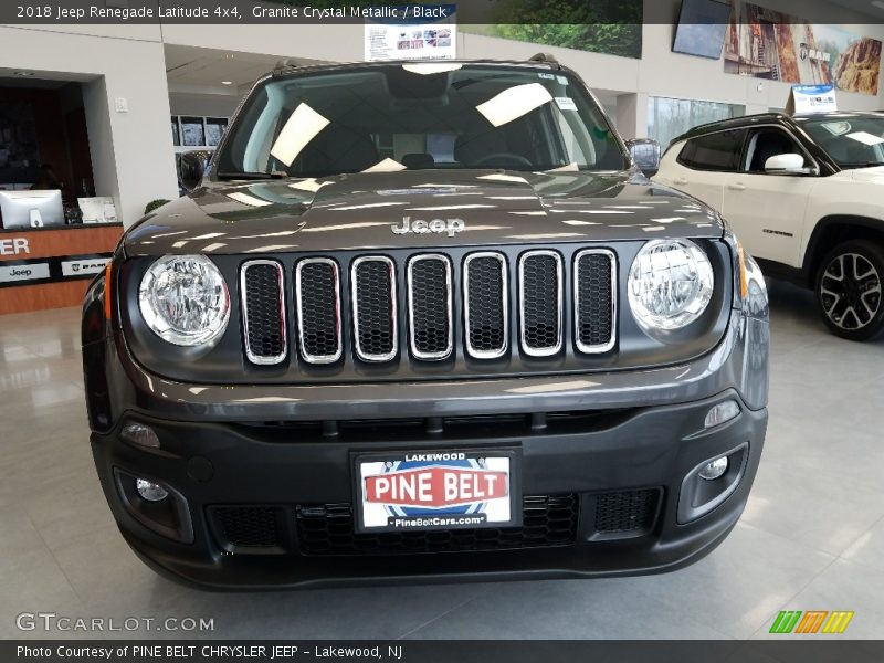 Granite Crystal Metallic / Black 2018 Jeep Renegade Latitude 4x4