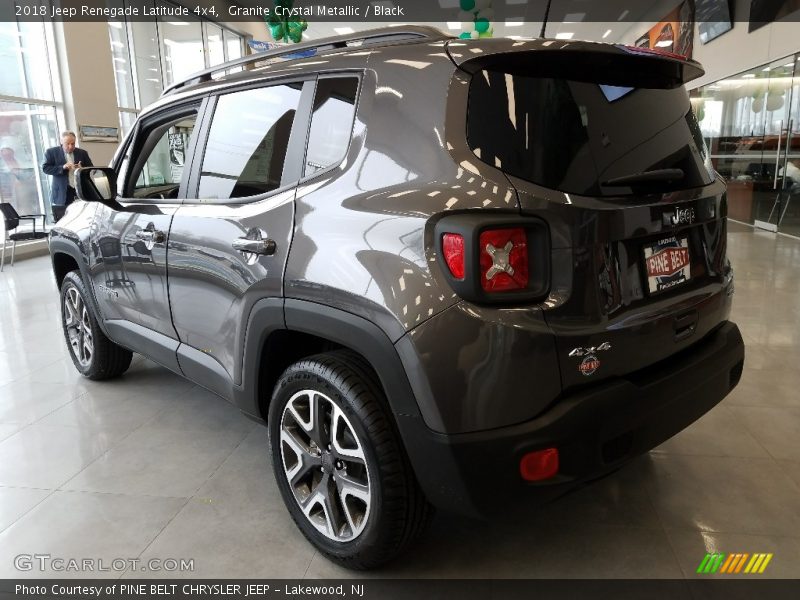Granite Crystal Metallic / Black 2018 Jeep Renegade Latitude 4x4
