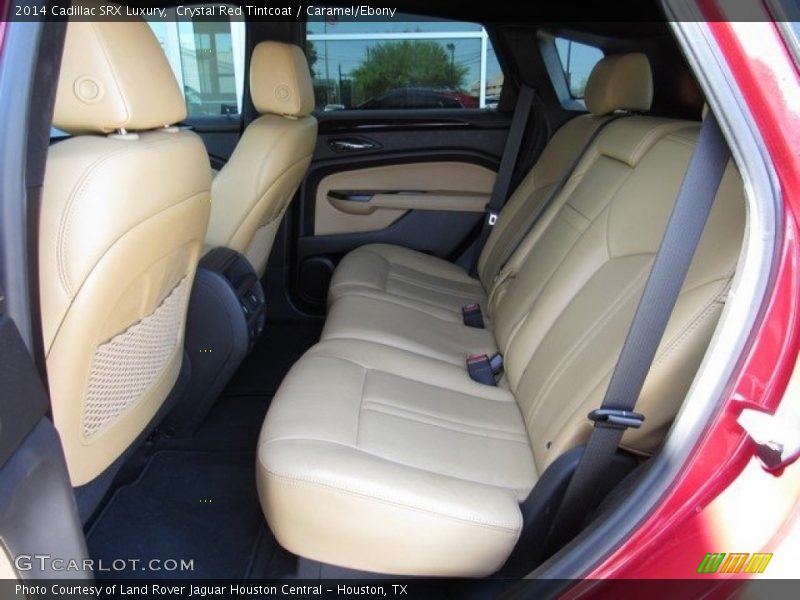 Crystal Red Tintcoat / Caramel/Ebony 2014 Cadillac SRX Luxury