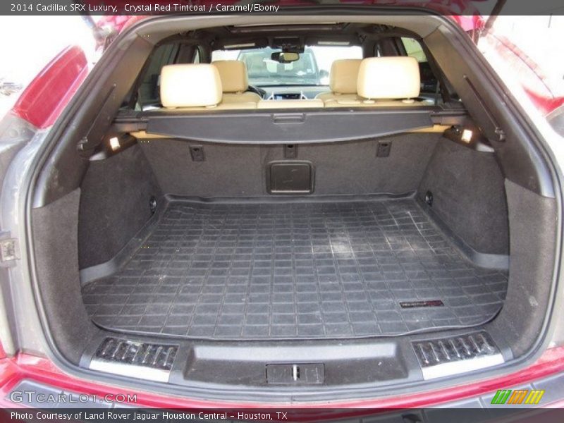 Crystal Red Tintcoat / Caramel/Ebony 2014 Cadillac SRX Luxury